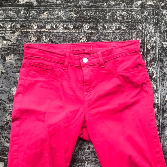 J brand 811 - shock pink - Picture 2 of 5
